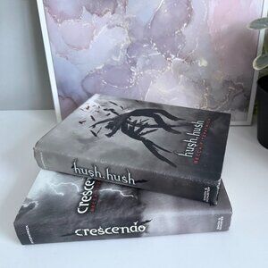 📚 Hush, Hush Series (Books 1–2) | Becca Fitzpatrick | Hardcover Set